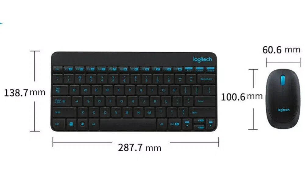 Logitech MK245 Nano Wireless Keyboard and Mouse Combo